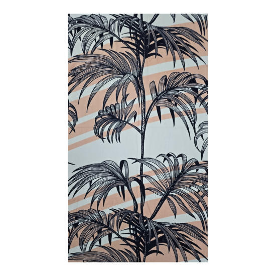 Summer Palm Cotton Beach Towel Summer Palm Cotton Beach Towel