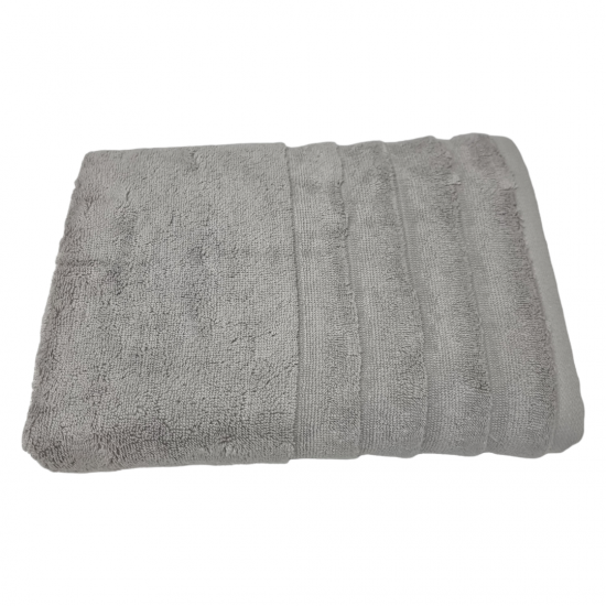 Grey Ribbed Luxury Bath Towels Grey Ribbed Luxury Bath Towels