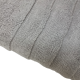 Grey Ribbed Luxury Bath Towels Grey Ribbed Luxury Bath Towels