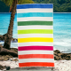 Luxurious Velour Stripe Beach Towels Imperfect Luxurious Velour Stripe Beach Towels Imperfect
