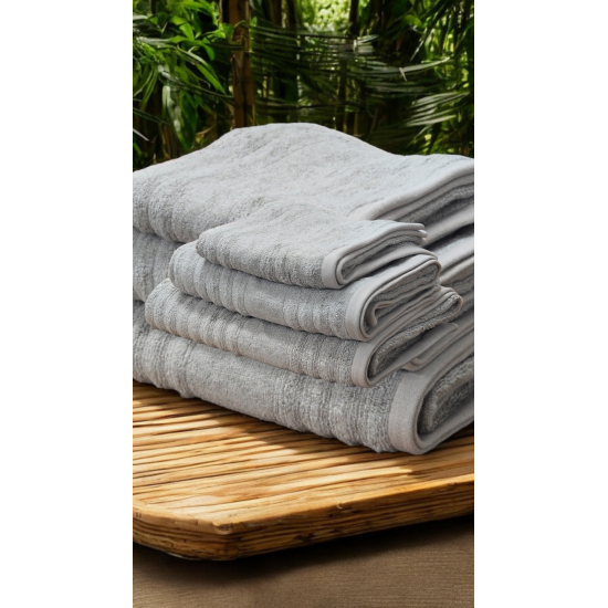 Bamboo Cotton Ribbed Towels Bamboo Cotton Ribbed Towels